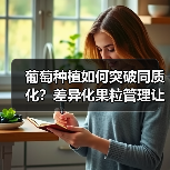 葡萄种植如何突破同质化?差异化果粒管理让你赢在起跑线(图2) 葡萄种植如何突破同质化?差异化果粒管理让你赢在起跑线(图2)