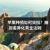 苹果种植如何突围?脆甜差异化黄金法则(图3) 苹果种植如何突围?脆甜差异化黄金法则(图3)
