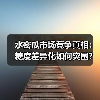 水密瓜市场竞争真相:糖度差异化如何突围?(图2) 水密瓜市场竞争真相:糖度差异化如何突围?(图2)