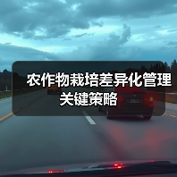 农作物栽培差异化管理关键策略(图3) 农作物栽培差异化管理关键策略(图3)
