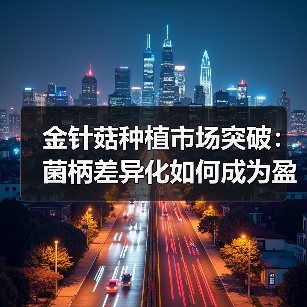 金针菇种植市场突破：菌柄差异化如何成为盈利新引擎？