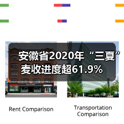 安徽省2020年“三夏”麦收进度超61.9%（图3）