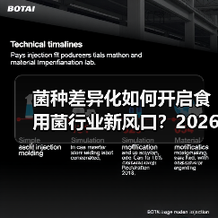 菌种差异化如何开启食用菌行业新风口？2026年赢在先机！