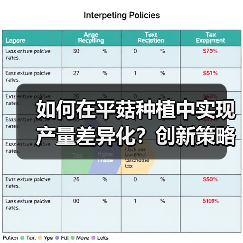 如何在平菇种植中实现产量差异化?创新策略揭秘(图2) 如何在平菇种植中实现产量差异化?创新策略揭秘(图2)