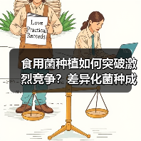 食用菌种植如何突破激烈竞争?差异化菌种成关键(图4) 食用菌种植如何突破激烈竞争?差异化菌种成关键(图4)