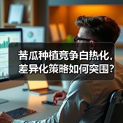 苦瓜种植竞争白热化，差异化策略如何突围？