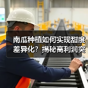 南瓜种植如何实现甜度差异化？揭秘高利润突围策略