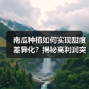 南瓜种植如何实现甜度差异化?揭秘高利润突围策略(图3) 南瓜种植如何实现甜度差异化?揭秘高利润突围策略(图3)