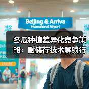 冬瓜种植差异化竞争策略：耐储存技术解锁行业新蓝海