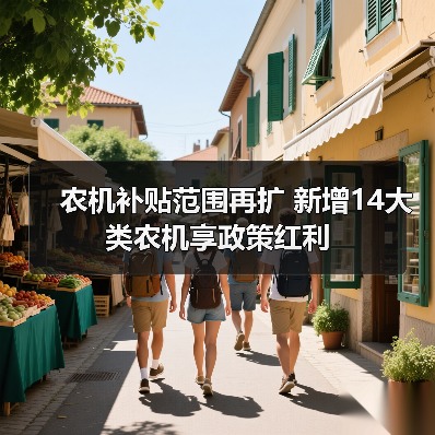 农机补贴范围再扩 新增14大类农机享政策红利(图4) 农机补贴范围再扩 新增14大类农机享政策红利(图4)