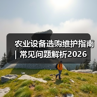 农业设备选购维护指南 | 常见问题解析2026 - 案例展示图