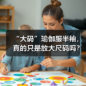 “大码”瑜伽服半袖,真的只是放大尺码吗?三个细节决定你的练习质量(图1) “大码”瑜伽服半袖,真的只是放大尺码吗?三个细节决定你的练习质量(图1)
